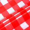Jomnvo Disposable Tablecloth Christmas Table Cover Disposable Christmas Plastic Tablecloth