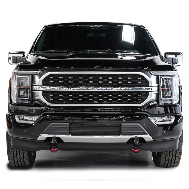 Vijay For 2009-2023 Ford F150 Steel Front Tow Hook Shackle