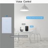 Gantch WiFi Smart Wall Touch Light Switch, Glass Panel, 3-Way