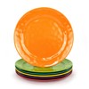 KX-WARE Melamine Plates set -10inch 6pcs 100% Melamine Dinner Plates