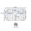 Kitchen Sink Grid 26" x 14", LOCVCDA Sink Protectors for