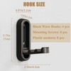 Hwagui Coat Hooks Folding Wall Hooks for Hanging 4 Pack,