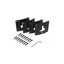 4pcs Truck Bed Cargo Tie Down Brackets(Black),Replacement FL3Z-9928408-AB,Compatible with Ford F150 F250 F350 2015-2024