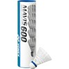 YONEX Badminton Shuttlecock, Mavis 600P, S, Pack of 6, M-600P