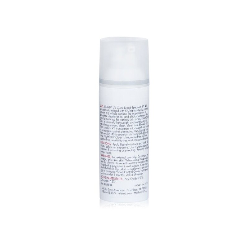 엘타엠디 - UV 클리어 페이셜 썬스크린 SPF 46 48g/1.7oz Eltamd