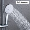 JOHO Hand Shower Head with 3 Jet Types, Round Shower