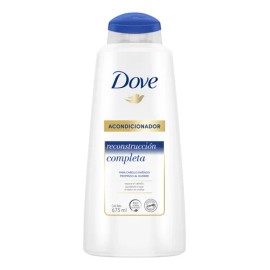 DOVE Acondicionador Dove Reconstrucción Completa para el cuidado del cabello dañado propenso al quiebre, dejándolo más suave y ayudando a que el daño no vuelva* 675 ml