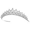 SAMKY Sparkling Rhinestone Crystal Beads Bridal Tiara Crown T1199