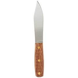 Dexter Russell 4215 Traditional (10411) Fish Knife, 5", high-carbon steel, scored, walnut handle​‌​‍​​‌‌‌‌‍​​‌‌‌‌‍​​‌‌​​‍​​‌‌‌‌‍​​‌​‌‌‍​​​‌‌‌‍​​‌‌​​‍​​‌​‌‌‍​​‌‌‌‌​‍​​​‌‌‌‍​​‌‌‌​​‍​​​‌‌​