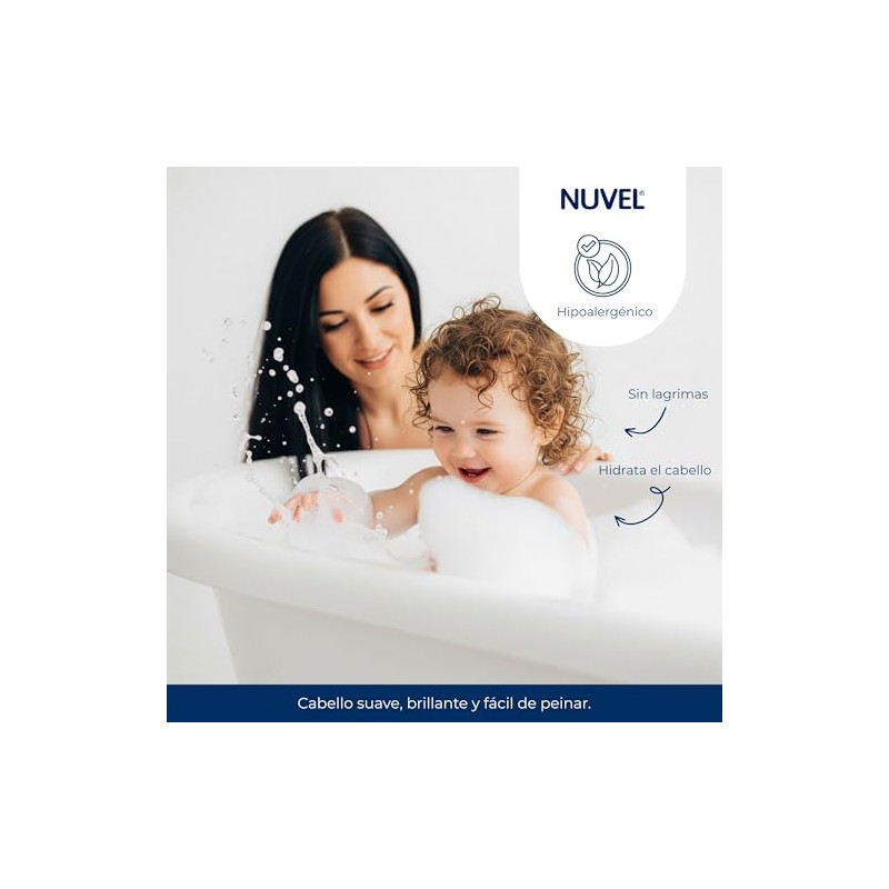 Nuvel Shampoo para Bebé de Manzanilla 250 ml | Sin