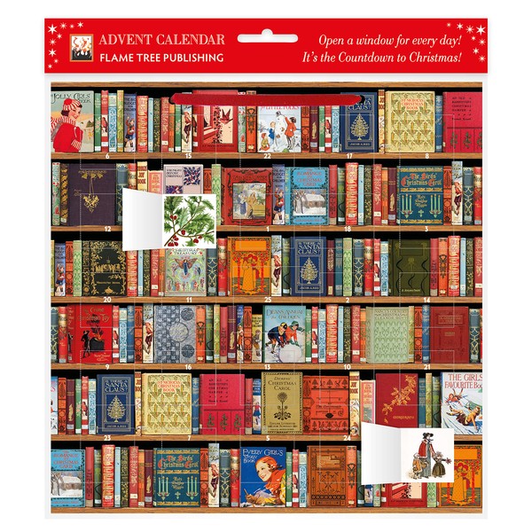 Bodleian Libraries: Christmas Bookshelves Advent Calendar (with stickers)