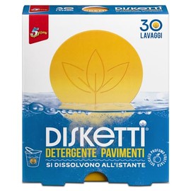 SUPERFIVE, Disketti Floreale, Detergente Pavimenti in Dischi Solubili (30 x 1 pack, Fruttato)