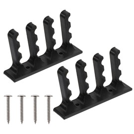 Gogogmee Pack of 2 Wall Mount and Bow with Screws, Robust ABS Construction, Suitable for Various Arrow Types