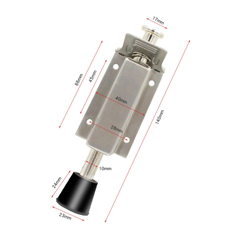 STARTIST 2Pcs Kickdown Door Stop Door Locks Holder,Door Stop Plunger