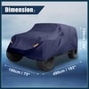 TUCKBOLD SUV Car Cover Fit for Jeep Wrangler JK JL
