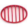 Norpro 405 Oval Silicone Roast Rack, Red 9x6