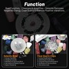 Orientrea 4" Selenite Crystal Bowl with 100g Clear Quartz Chips-