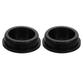 sourcing map 2 Pcs Black Plug Holes, Waterproof Rubber Button Plug for 50mm / 1.97" Hole