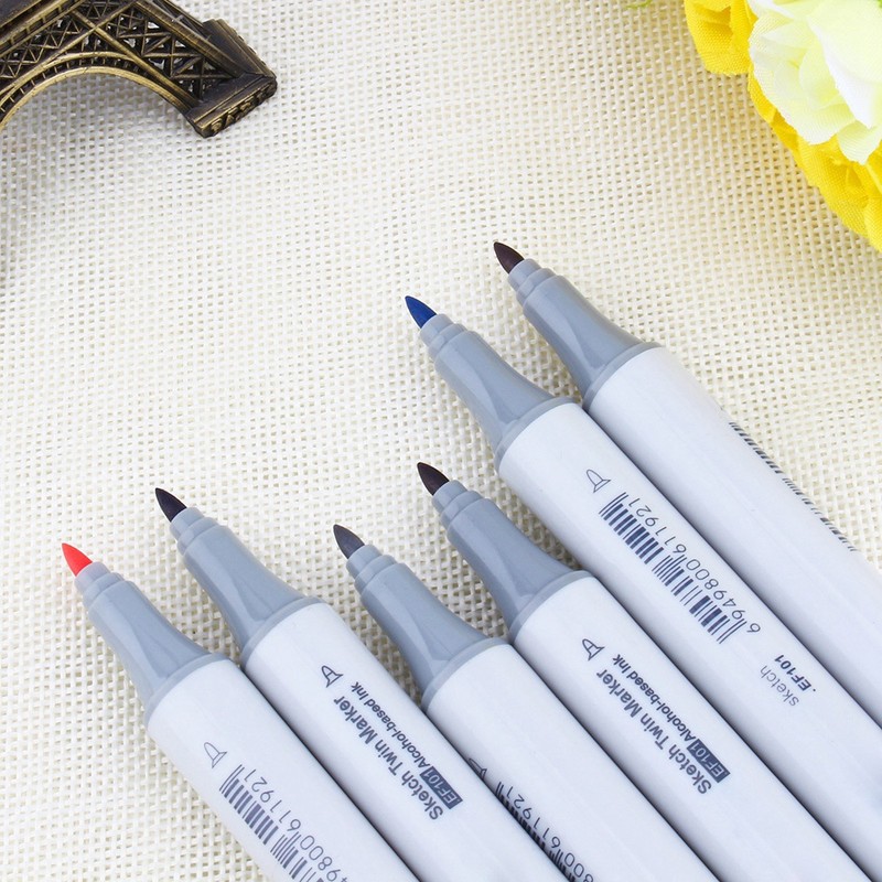 48 Colors Double Sided Markers Sketch Marker Pen Sketch Set