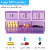 Pasking Large Pill Box Organiser - Weekly Pill Dispenser 7