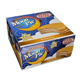 Banana Double Decker Moon Pies - 12 / Box