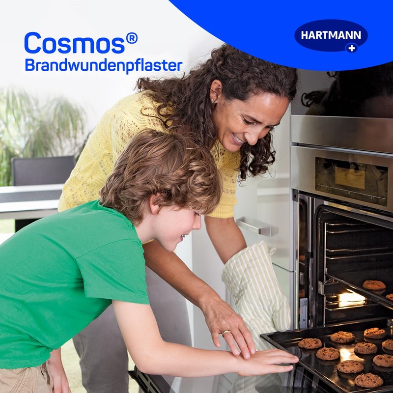 Hartmann Cosmos Sterile Burn Wound Plasters 68 x 43 mm