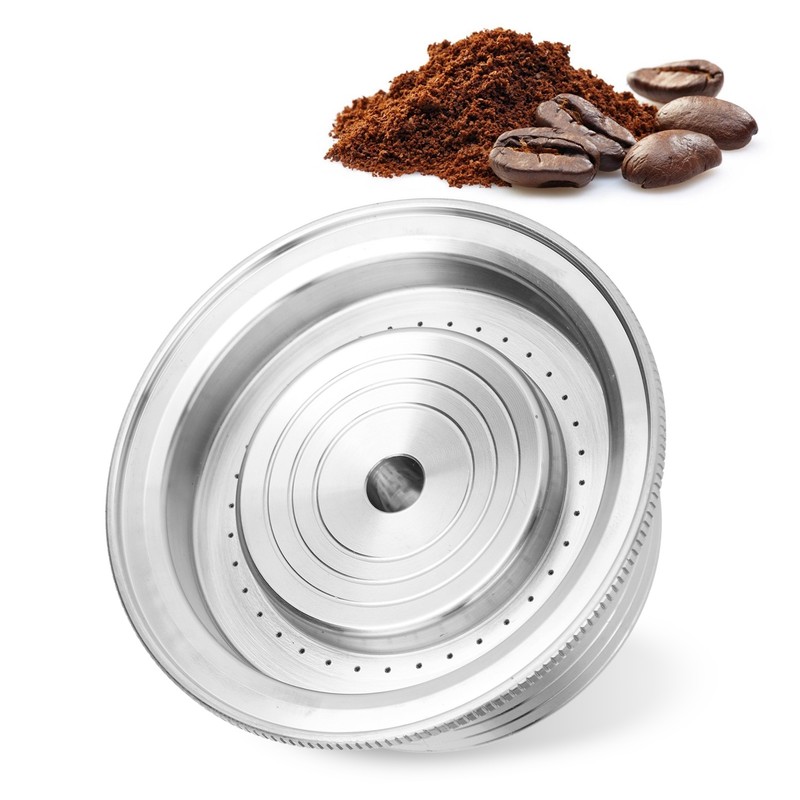 230ml Coffee Capsule 304 Stainless Steel Hemispherical Filter for Nespresso