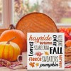 Fall Sign Autumn Wooden Sign Fall Farmhouse Home Decor for
