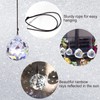 Pack of 4 Crystal Suncatchers, Decorative Pendants, Rainbow, Window, Window