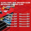 12 Pcs Early 2'' Double Loop Style Tool Box Drawer
