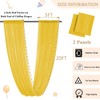 MODFUNS Gold Ceiling Drapes 5x20ft 2 Panels Wedding Arch Draping