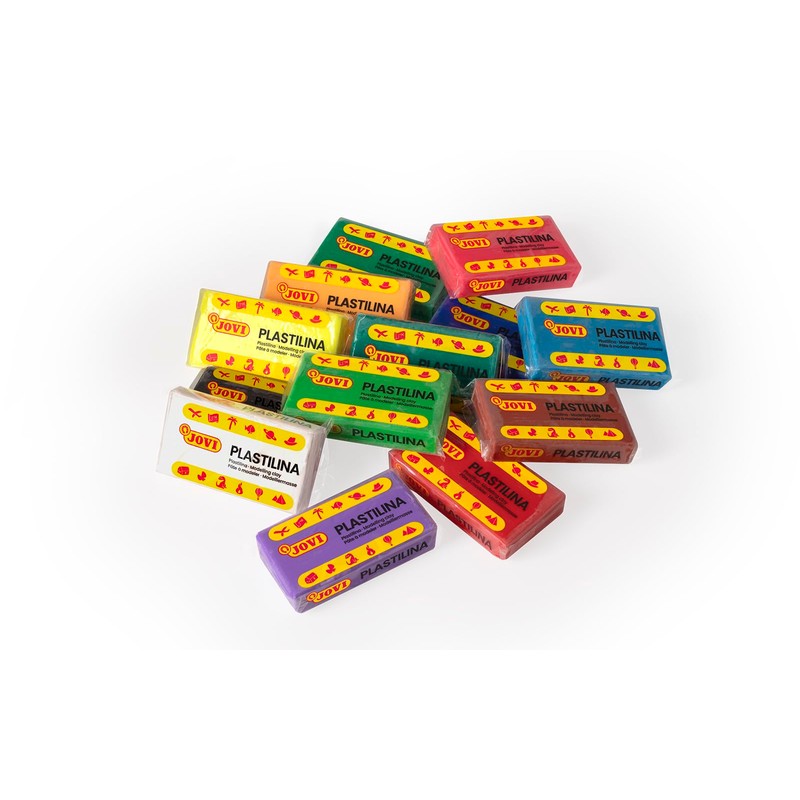 Jovi - Modelling Clay, 12 Bars of 50 g, 8