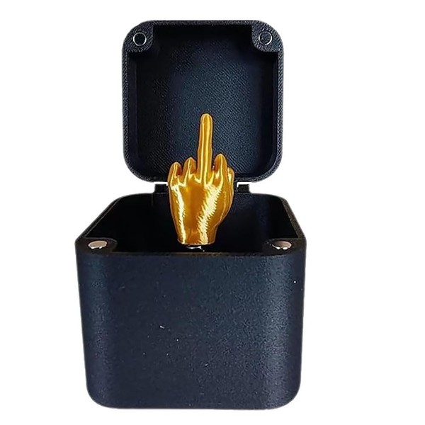 Middle Finger in a Box Middle Finger Surprise Gift Box