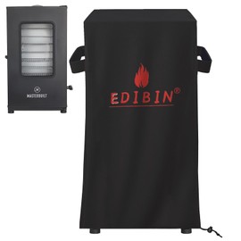 30 inch Grill Cover for Masterbuilt 30-inch Digital Electric Vertical BBQ Smoker with Side Wood Chip Loader,30 Inch Electric Smoker Cover for Masterbuilt MB20071117, 18" W x 17" D x 33" H