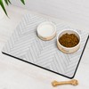 Dog Food Mats for Floors Absorbent, Pet Cat Food Mat