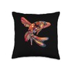 Kuhli Loach Psychedelic Throw Pillow