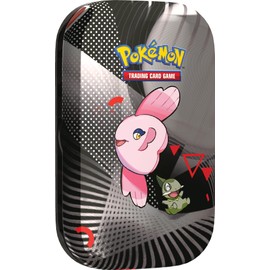 Pokémon TCG: Unova Mini Tin – Alomomola & Axew (2 Booster Packs & 1 Sticker Card)