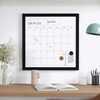 Martha Stewart Everette Magnetic Monthly Calendar Dry Erase Board with