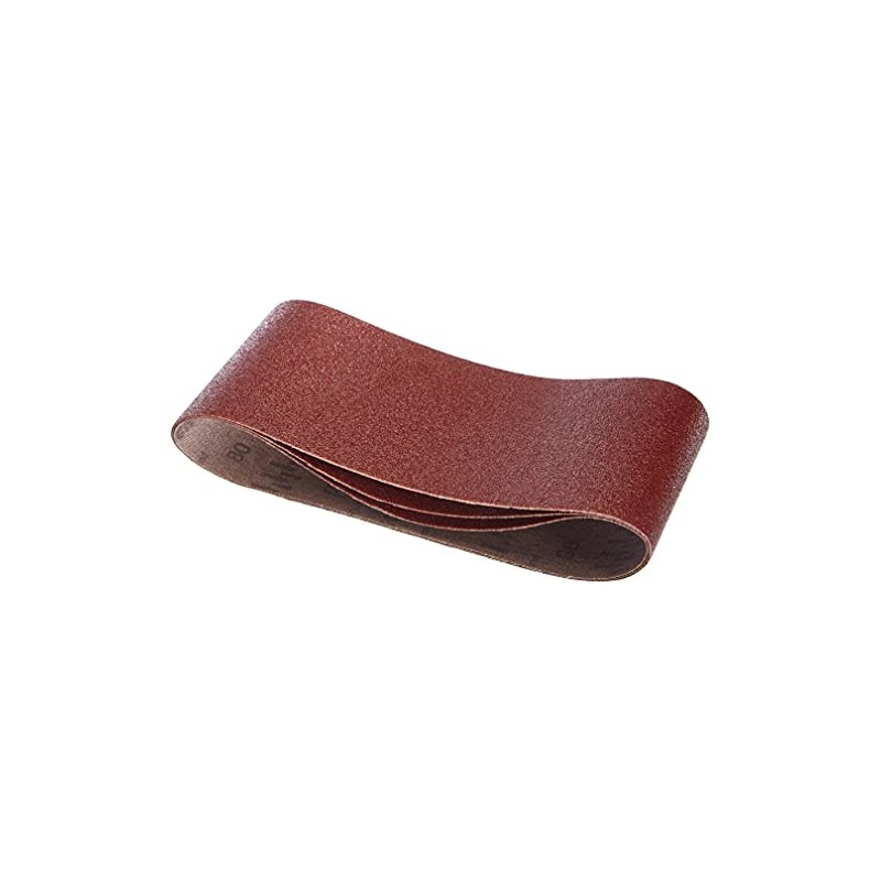 Bosch 2609256206 Sanding Belt Set for Belt Sanders (3-Piece)