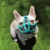 Muzzle with Short Snout, Dog Muzzle Mesh Adjustable French Bulldog