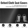 ESMING 60/40 Front Split Bench Seat Covers for Chevy Colorado