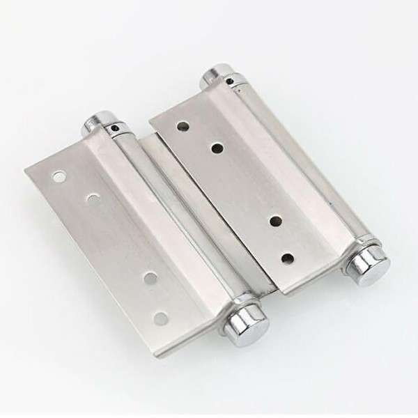 2Pcs Double Action Spring Door Hinge, Stainless Steel Loaded Spring