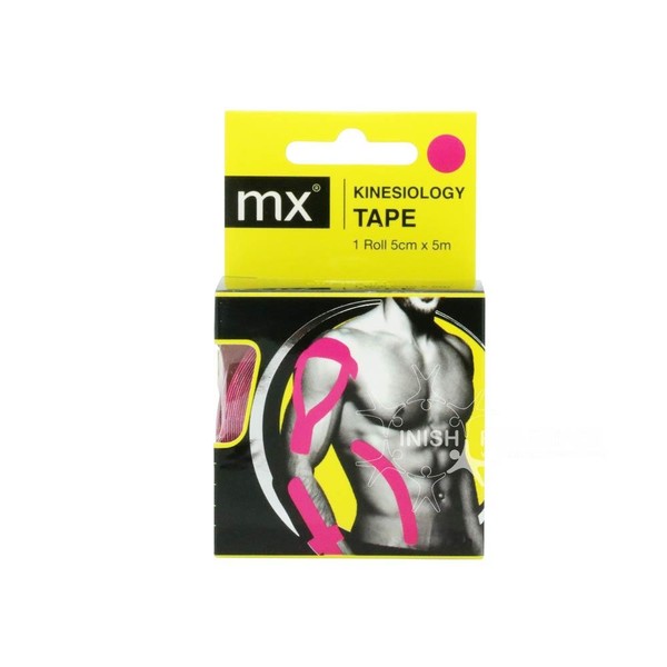 MX Kinesiology Tape - Pink (5cm x 5m)