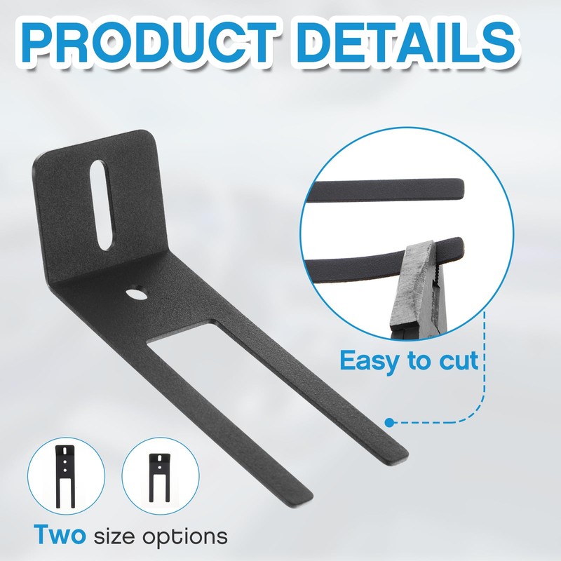 Otoolling 8 Pcs Interior Visor Bar Headliner Emergency Warning Light