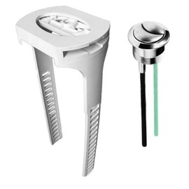 Replacement Backplate/Support and Dual Flush Button for Geberit Ideal Standard Toilet cisterns 240.276.00.1 + 261.276.00.1 Impuls 250