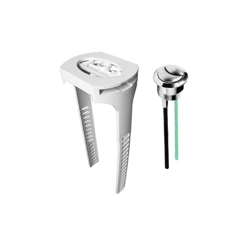 Replacement Backplate/Support and Dual Flush Button for Geberit Ideal Standard