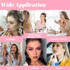 myaokue-up Kit de Aplicadores de Maquillaje Desechables de 206 Piezas: