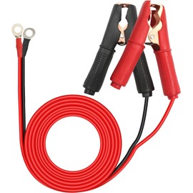 HuaLiSiJi HuaLiSiJi Krokodilklemmen Autobatterie 12V 24V, Batterieklemmen 12V Krokodilklemmen 14AWG 30A, fr Autobatterie, Anderes Ger?t (3 m)