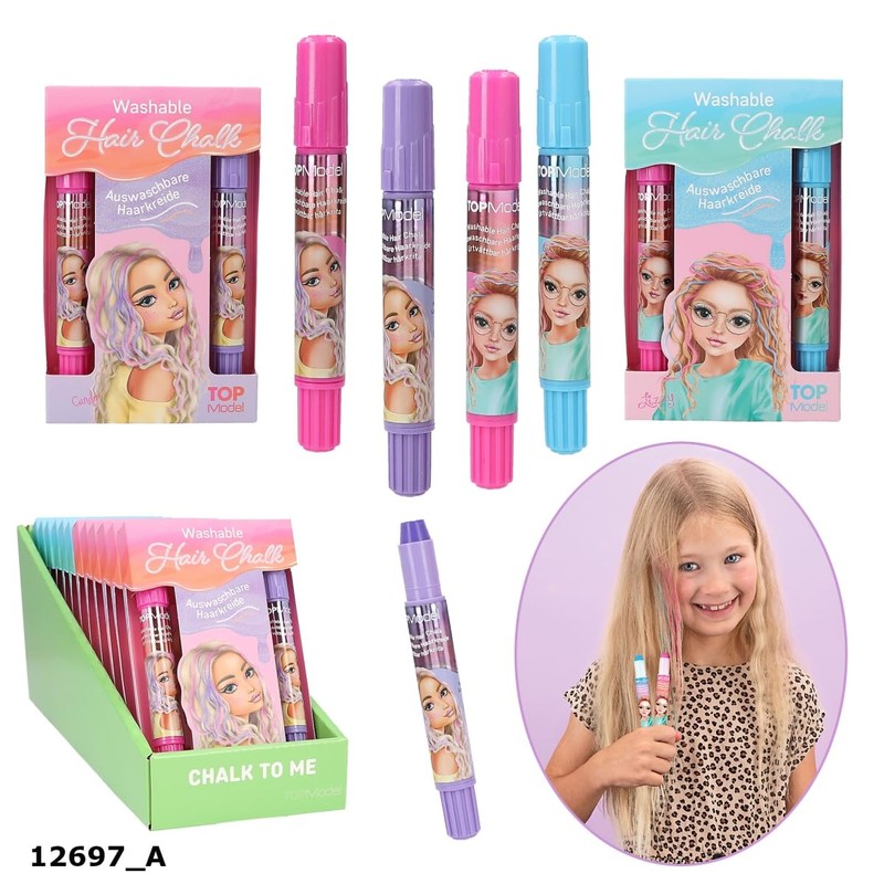 TopModel Beauty and Me Hair Chalk Pens Pack of 1
