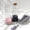 Magic Season Decorative Glass Bottles with Cork Stoppers (350 ml